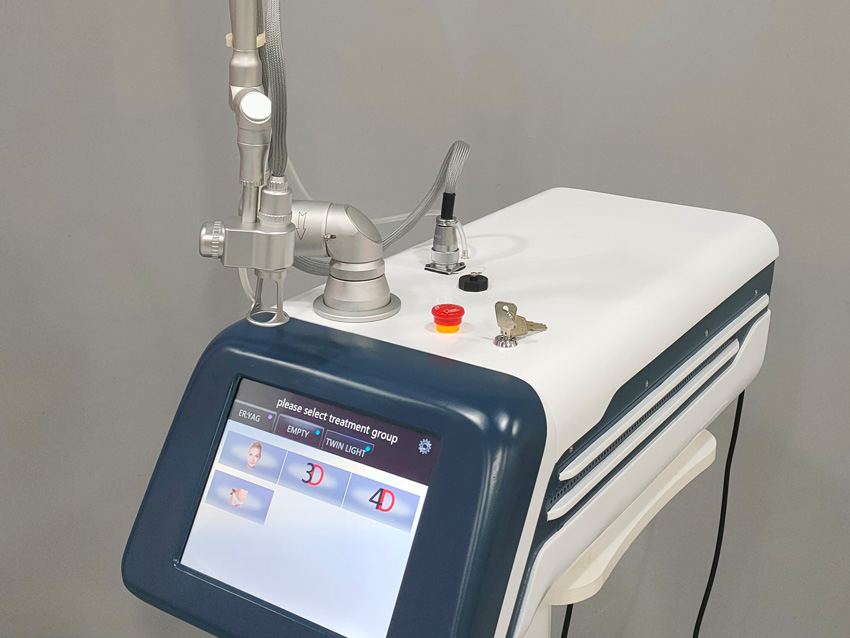 Mașină portabilă cu laser CO2 fracționat Tratament cicatrice Pistrui Îndepărtarea pigmentării Întinerirea pielii Strângere vaginală
